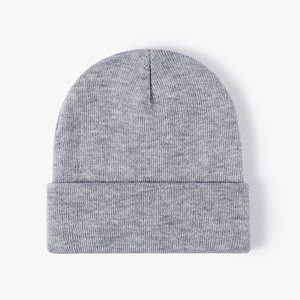 Gorro de Punto Sólido Color Turquesa, 100% Acrílico, Cálido e Informal para Invierno, para Hombre Adulto, Circunferencia de Cabeza 56-58CM, Tejido a Máquina 2027 - Product Image 2