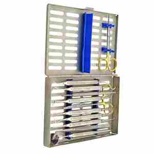 Kit de sutura para estudiantes de medicina, piel de práctica realista de acero inoxidable, suturas completas, juego de instrumentos quirúrgicos de Dentavex - Product Image 3