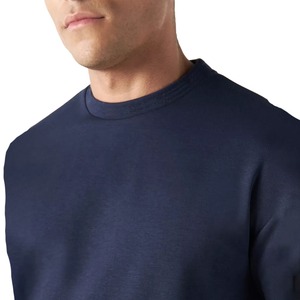 T-shirt 100% coton pour homme, coupe classique, vente en gros, fabricant OEM ODM, impression de logo personnalisé, haute qualité, col rond, manches courtes - Product Image 1