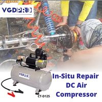 Compresseur d'air, 35 V, 24V, cc, pour camion d'aide tout terrain, outils de réparation de pneus, Mini pompe à Air, réservoir de 25 litres