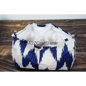 Juego de Bolsas de Viaje Organizadoras de Cosméticos con Cierre y Borlas de Algodón Duradero, Ecológicas, Reutilizables, de Gran Tamaño, para Guardar Maquillaje - Product Image 6