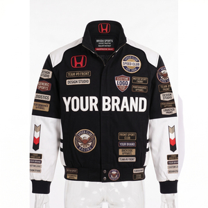 2026 Vente en gros directe usine OEM de patchs brodés personnalisés de qualité supérieure, style urbain, pour équipes de course Nascar et motos, grandes tailles - Product Image 3
