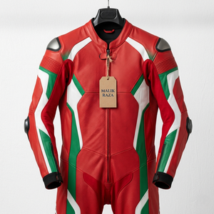 Traje de Carreras de Cuero para Motocicleta OEM, Diseño Personalizado, Color y Talla a Medida, Equipo de Cuero Hecho a Mano - Product Image 1