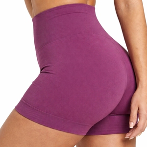 Shorts de sport taille haute pour femme, extensibles, pour fitness, yoga, entraînement, séchage rapide, vêtements de sport respirants et en tissu doux - Product Image 4