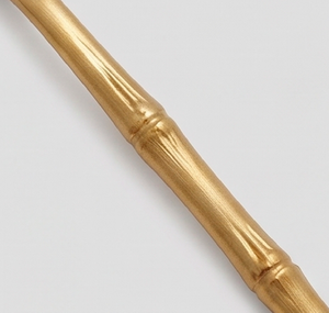 Ensemble de couverts plaqués or avec manche en bambou, compatibles lave-vaisselle, pour une vaisselle élégante pour la table - Product Image 4