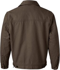 Men's Cotton <b>Canvas</b> Hoodless <b>Work</b> <b>Jacket</b> - Product Image 2
