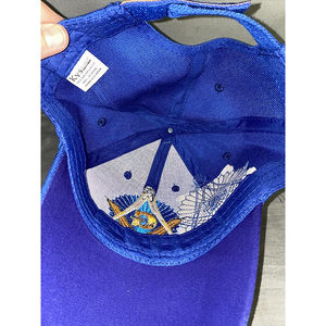 Gorra masónica azul con compás cuadrado bordado y símbolo G para adultos, ropa informal unisex - Product Image 2