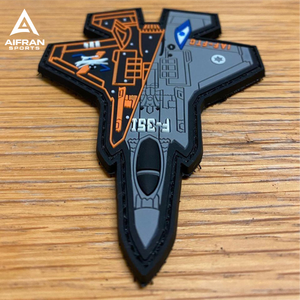 Patch en PVC souple et durable Aifran OEM personnalisé pour chapeaux, vestes, sacs – Logo en relief – Fournisseur d'usine - Product Image 6