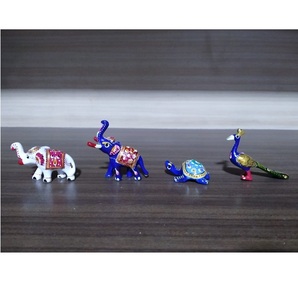 Auténtica Escultura Decorativa de Elefante en Metal Hecha a Mano, Inspirada en la Artesanía Tradicional para Espacios Habitables - Product Image 5