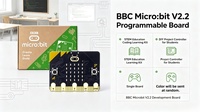 Carte de développement programmable FYX Stock Original BBC Microbit V2.2, contrôleur, kit d'apprentissage STEM, codage DIY, éducation