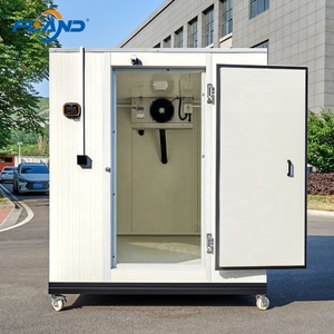 Pour conteneur frigorifique mobile modulaire |   Sanyo |   <span class=keywords><strong>Pompe</strong></span> incluse |   Alimenté par l'énergie solaire |   Extension du déploiement rapide |   Certifié CE/NSF - Product Image 1