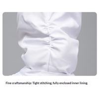 Vêtements de travail anti-poussière sur mesure pour les travailleurs de l'industrie alimentaire, uniforme respirant en tissu polyester, vêtements d'atelier