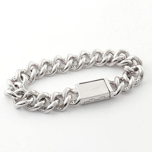 Luxury <b>Iced</b> <b>Out</b> Moissanite Cuban Link Bracelet White Gold Finish Hip Hop Chunky <b>Chain</b> Statement Jewelry Unisex Style - Product Image 2