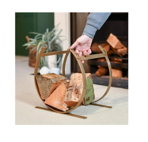 Brass Firewood Rack Fireplace Accessories Brass Fireplace <b>Log</b> Basket Rack Customized Size Square Brass Firewood <b>Holder</b> - Product Image 5