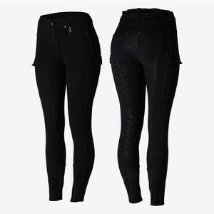 Pantalon d'équitation extensible 4 directions de haute qualité, leggings, collants, vêtements d'équitation en tissu technique au toucher doux - Product Image 5