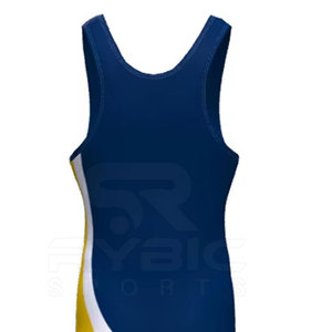 Latest Design Wrestling <b>Singlet</b> Quick Dry <b>Men</b> Comfortable Wrestling <b>Singlet</b> Made In Pakistan In Best Quality - Product Image 4