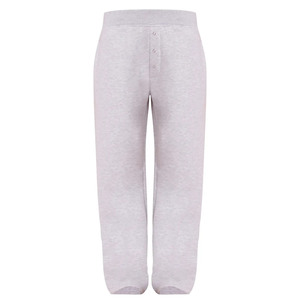 Wholesale Solid Color Women's 2 Piece <b>Set</b> Gray <b>Knitted</b> Crop Top With Buttons Loose Sweatpants Casual All Seasons Full Sleeve <b>Set</b> - Product Image 4