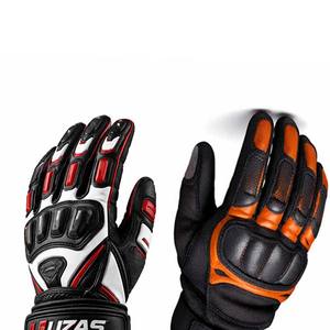 Wholesale Customized Comfortable Half-finger Polyester & Leather Paintball Training Gloves for Outdoor <b>Shooting</b> Games - Product Image 1