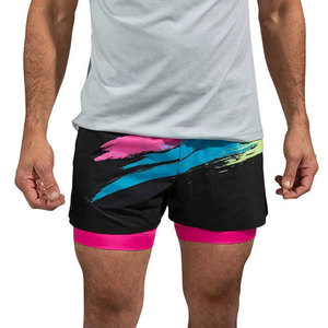 Top Quality Multi Color Printed Men Gym Shorts Double <b>Layer</b> Unique Design Affordable Price Men Gym Shorts - Product Image 2