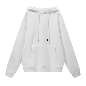 เสื้อฮู้ดดี้ปักลายขนาดใหญ่พิเศษสำหรับผู้ชาย ผ้าฝ้ายฟลีซ 100% เสื้อฮู้ดดี้แบบสวมหัว ยูนิเซ็กซ์ ผู้ผลิตเสื้อฮู้ดดี้ปักลายสีดำตามสั่ง - Product Image 1