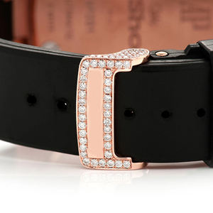 Montre Moissanite Iced Out VVS Diamant Style Hip Hop Premium Acier Inoxydable Quartz Homme Bracelet 20mm Cadran Verre - Product Image 5