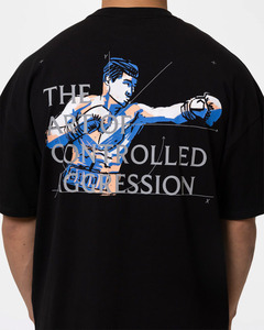 เสื้อยืดโอเวอร์ไซส์สั่งทำขายส่ง ผ้าฝ้ายพรีเมียม สตรีทแวร์ ระบายอากาศได้ดี ผ้าคุณภาพสูง รับผลิตเสื้อผ้าแบบ OEM ODM - Product Image 6
