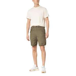 Shorts cargo pour homme à taille haute élastique, multi-poches, respirants, écologiques, anti-UV, en toile, grande taille, séchage rapide - Product Image 2