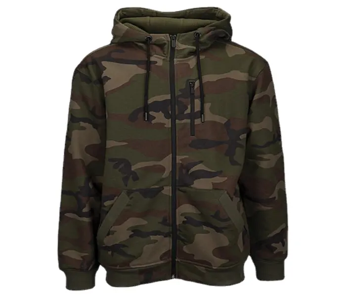 2018 New Camouflage Con Cappuccio Da Uomo Stile Militare Panno Morbido Hoodei