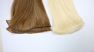ผมต่อแบบไร้รอยต่อ Genius Vietnamese Remy แท้ 100%  แบบ Double Drawn สำหรับผู้หญิง ขายดีที่สุดจากโรงงานโดยตรง ทนความร้อนได้ - Product Image 4