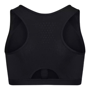 Soutien-gorge de sport pour femme noir, maintien élevé, bretelles réglables, respirant, dos nageur, maille, fitness, entraînement, conception sans couture - Product Image 6