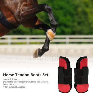 Protective Horse Tendon Boots With Breathable Materials And Premium Horse Tendon Boots For <b>Equestrian</b> Sports - Product Image 6