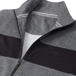 Survêtement d'hiver personnalisé pour homme en molleton de coton, anti-plis, respirant, épais, col rond, tenue de sport avec logo personnalisé pour le jogging - Product Image 5