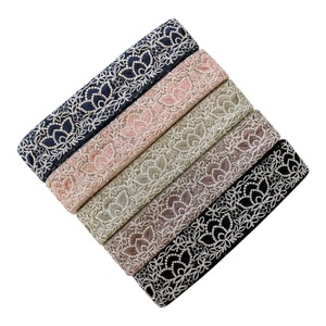 Adornos y Cintas de Encaje 100% Algodón Hechos a Mano de Primera Calidad con Lentejuelas, Decoración de Alta Costura y Artesanía para Vestidos de Novia - Product Image 1