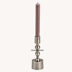 New Design Handmade Aluminum <b>Taper</b> <b>Candle</b> Holder with Metallic Gold Plated Centerpiece Christmas Home - Product Image 5