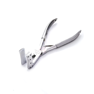 Pince à extensions de cheveux à clipser de 7,5 pouces, outil de pose pour coiffeurs |   Pince de serrage pour surfaces planes pour extensions de ruban adhésif - Product Image 1