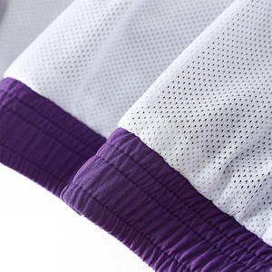 Chaqueta Cortavientos Omega Morada con Media Cremallera, Diseño Personalizado Morado y Dorado, Estilo Fraternidad, Ropa Universitaria y Colegial, Venta al por Mayor - Product Image 4