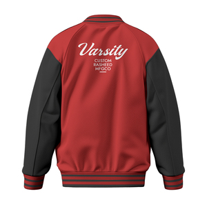 Chaqueta Varsity de Chenille para Hombre con Letras y Parches Personalizados, Chaqueta Universitaria de Béisbol, Proveedor de Ropa al por Mayor OEM ODM - Product Image 4