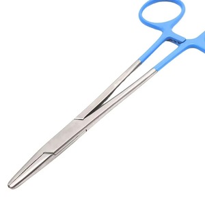 Pince porte-aiguille chirurgicale en acier inoxydable pour fournitures dentaires, pince chirurgicale 15 cm à pointe TC - Product Image 4