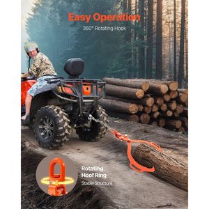 Pinze per Sollevamento Tronchi in Acciaio Resistente da 28 Pollici, Capacità 1100 LBS, Pinza Girevole per Tronchi Timber Eagle a 2 Artigli, Accessori per il Controllo del Carico - Product Image 4