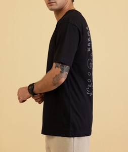 T-shirts à manches courtes pour hommes, personnalisés avec logo, impression sérigraphique, 100% coton, respirants, écologiques - Product Image 2