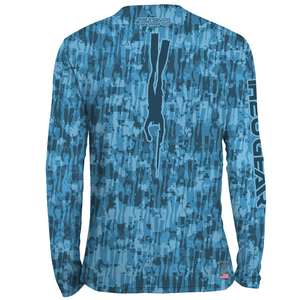 เสื้อยืดตกปลาแขนสั้นแบบแห้งเร็ว น้ำหนักเบา กันน้ำ UPF 50+ สำหรับทุกเพศ พิมพ์ลาย UV ระบายอากาศได้ดี - Product Image 3