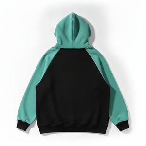 ผู้ผลิตมืออาชีพ เสื้อฮู้ดดี้ผ้าคอตตอนผสมแบบใหม่ ดีไซน์ตัดต่อสีสัน รับผลิตตามสั่ง ขายส่ง เสื้อฮู้ดดี้คุณภาพสูง - Product Image 3