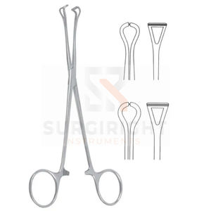 High Quality Steel 6" (15cm) Allis Tissue Forceps Surgical Intestinal Grasping 4x5 Tooth Manual Instrument Set By <b>Blush</b> Surgical - Product Image 4