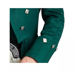 2026 Scottish <b>Jacket</b> Coat Elegant Custom <b>Velvet</b> Doublet for <b>Men</b> Comfortable Doublet Ornate Period Reenactments Historical Coats - Product Image 4