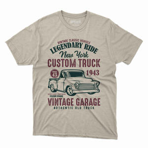 Camiseta de Verano 2025 con Estampado Gráfico Personalizado, Estilo Vintage, 250GSM, Oversize, Lavado Ácido, Tejido Pesado de Bambú Ligero, DTG, DTF, Seda, para Hombre - Product Image 3