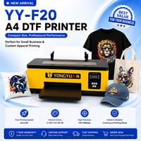 Imprimante DTF A4 Pro 2026 avec tête L1800 - Machine de transfert thermique haute vitesse rouleau à rouleau 200 mm pour les entreprises de démarrage de t-shirts