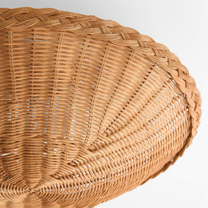 Artisan Crafted Rattan Flushmount light Lampshade Decorative <b>Table</b> Lamp Shade For Interior Home Styling - Product Image 2