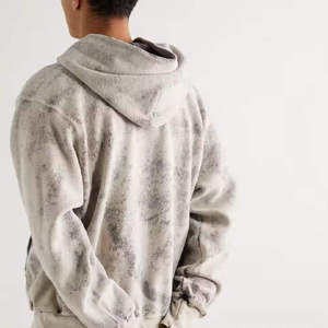 Sudadera con Capucha Oversize de Algodón Pesado con Lavado Ácido, Estilo Urbano Casual Personalizado - Product Image 3