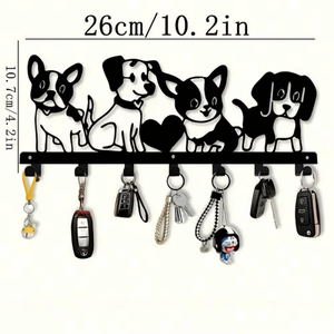 CIFbuy Decorazione Murale Vintage a Tema Cucciolo in Ferro, Impermeabile e Rimovibile, Include Servizio di Ritiro - Product Image 2