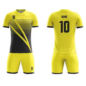 Uniformes de Fútbol Personalizados OEM de Secado Rápido 2024, Transpirables, Antibacterianos, Tallas Grandes, Conjuntos para Jóvenes, Hombres y Mujeres - Product Image 3